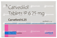 Carveford 6.25 Tablet 10